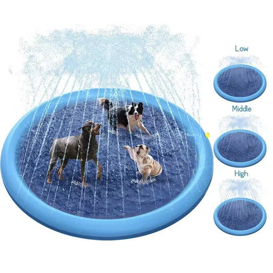 Splash Pad 170cm – Il Parco Giochi Estivo per il Tuo Cane!