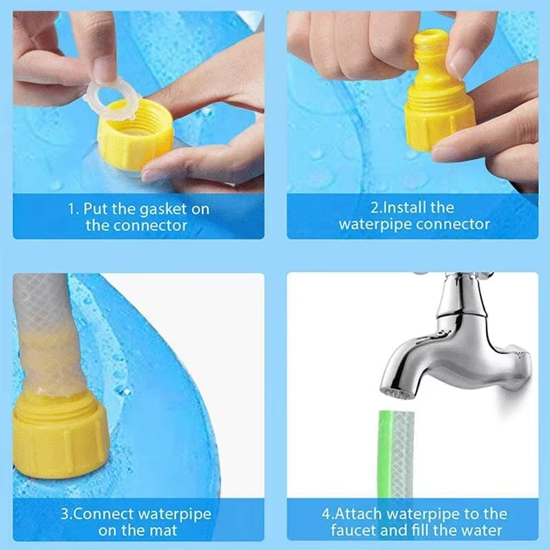 Splash Pad 170cm – Il Parco Giochi Estivo per il Tuo Cane!