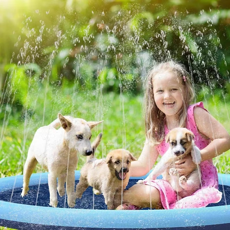 Splash Pad 170cm – Il Parco Giochi Estivo per il Tuo Cane!