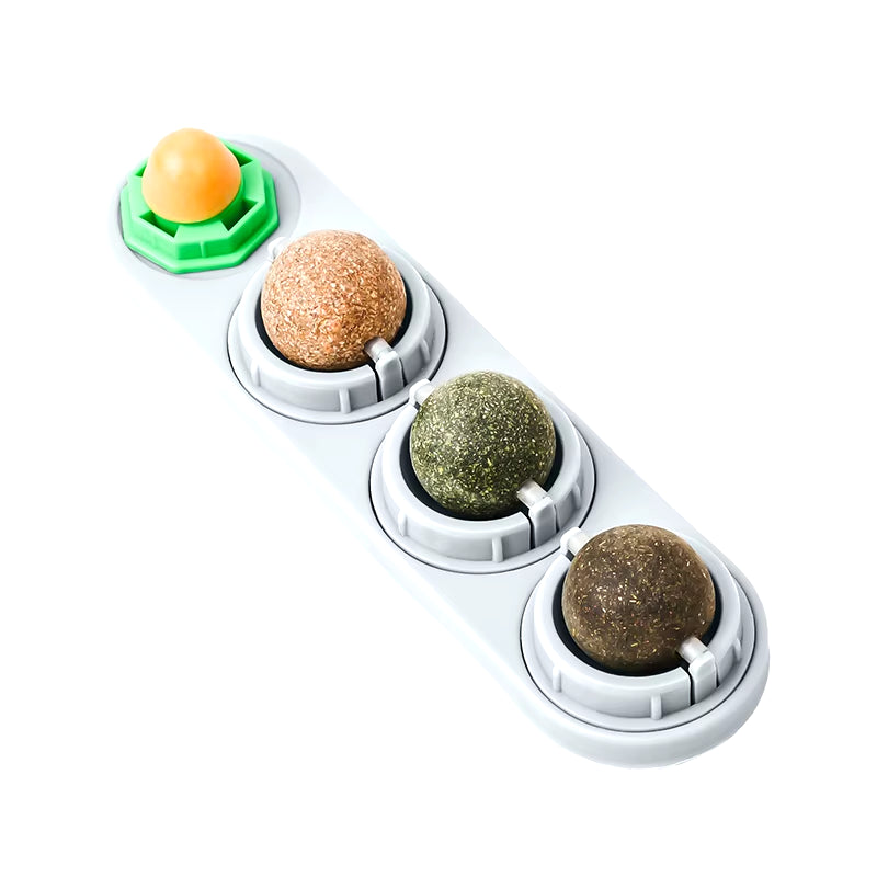 🌿 Silvervine & Catnip Dental Balls – Gioco e Salute per Gatti Felici! 😻