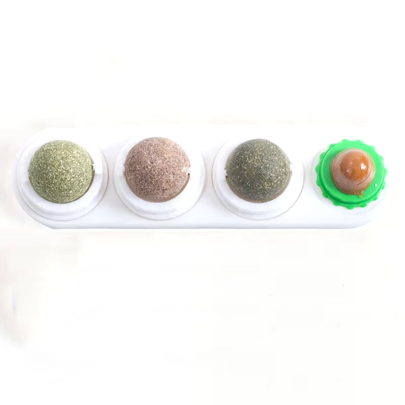🌿 Silvervine & Catnip Dental Balls – Gioco e Salute per Gatti Felici! 😻