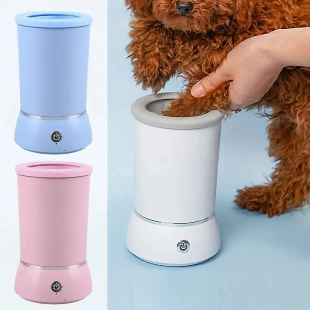 🐾 PawSpa Elettrico – Lavazampette Portatile per Cani & Gatti con Massaggio Delicato! 🚿✨
