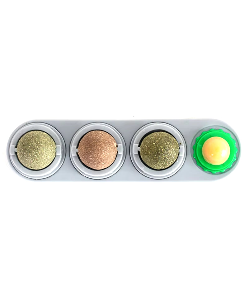 🌿 Silvervine & Catnip Dental Balls – Gioco e Salute per Gatti Felici! 😻