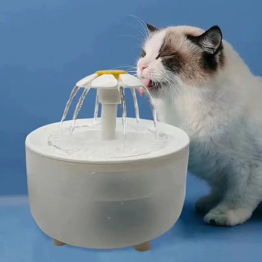 Premium Auto-Filtered USB Electric Cat Water Fountain 1200ml - Perfect for Happy and Hydrated Pets!