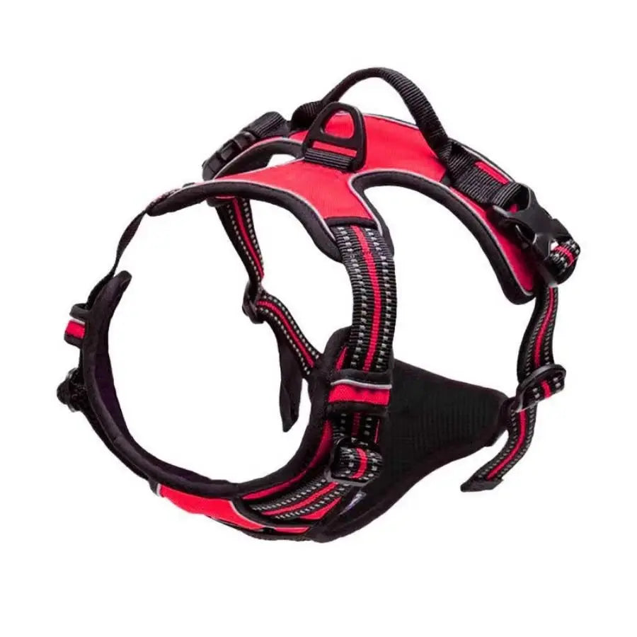 Heavy Duty No Pull Dog Harness with Front Clip and Reflective Features for Large Dog Walking