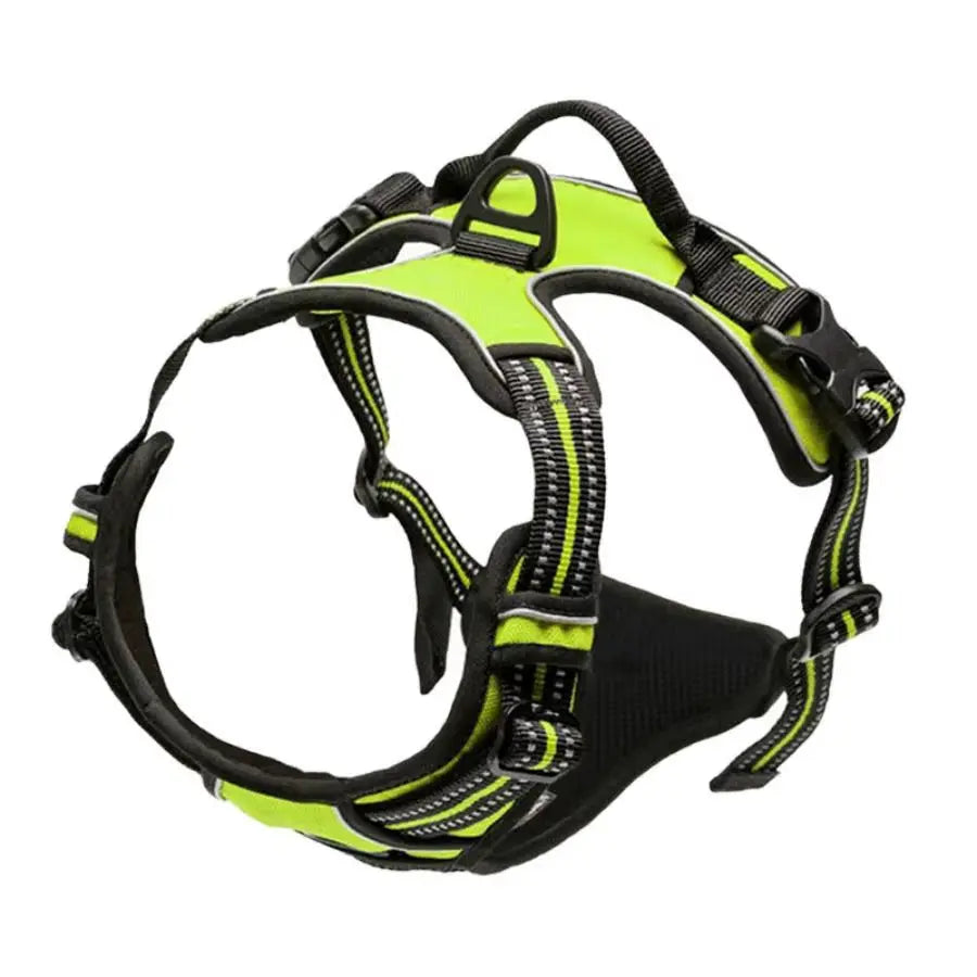 Heavy Duty No Pull Dog Harness with Front Clip and Reflective Features for Large Dog Walking