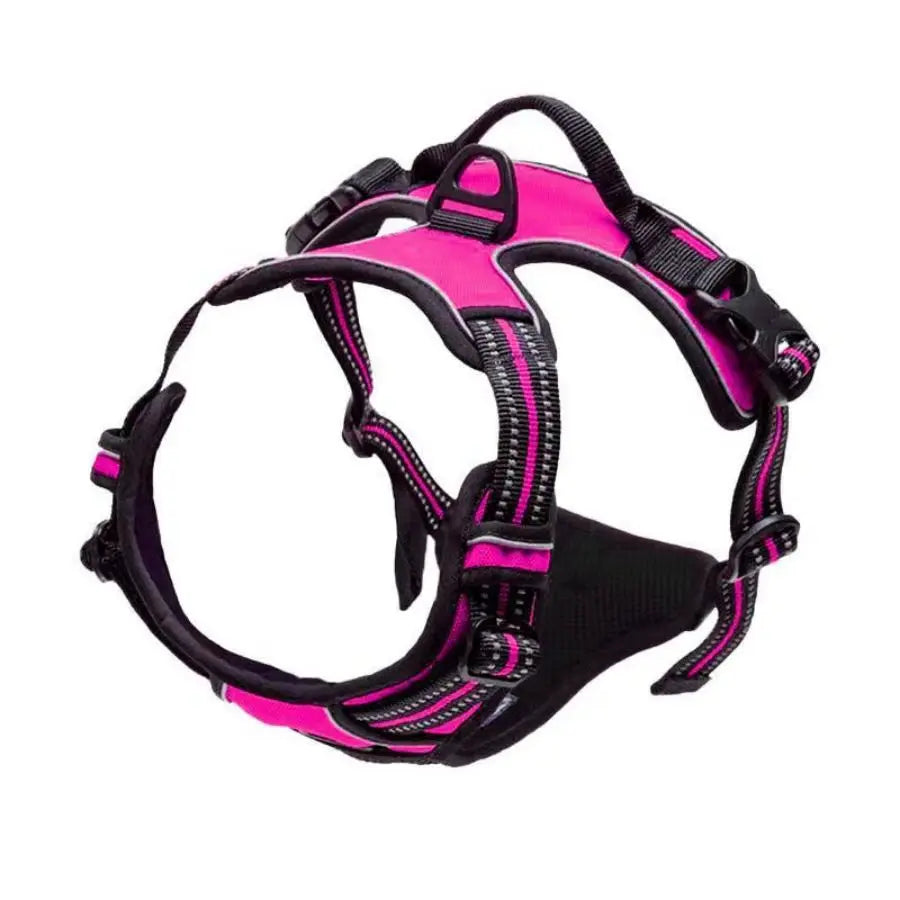 Heavy Duty No Pull Dog Harness with Front Clip and Reflective Features for Large Dog Walking
