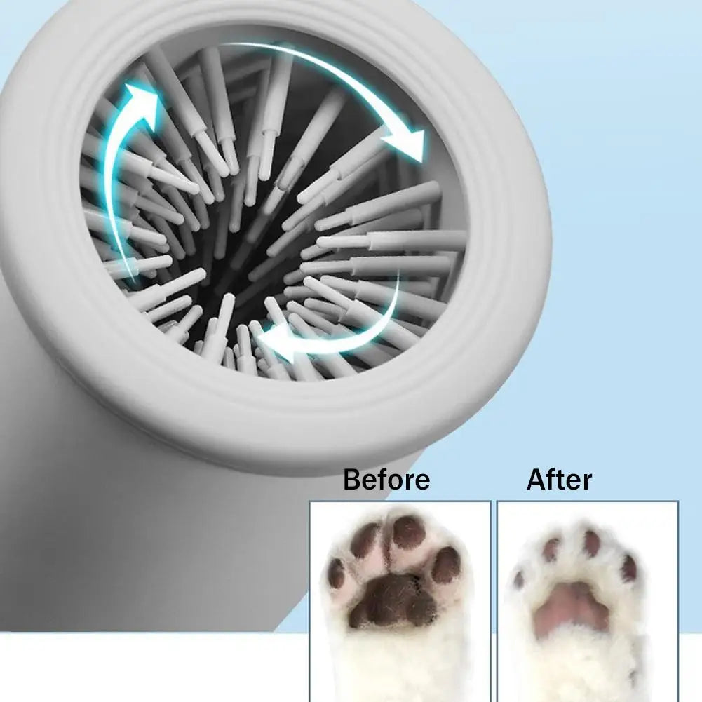 🐾 PawSpa Elettrico – Lavazampette Portatile per Cani & Gatti con Massaggio Delicato! 🚿✨