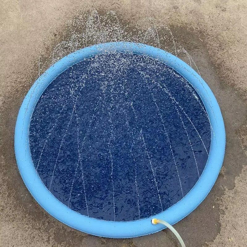 Splash Pad 170cm – Il Parco Giochi Estivo per il Tuo Cane!