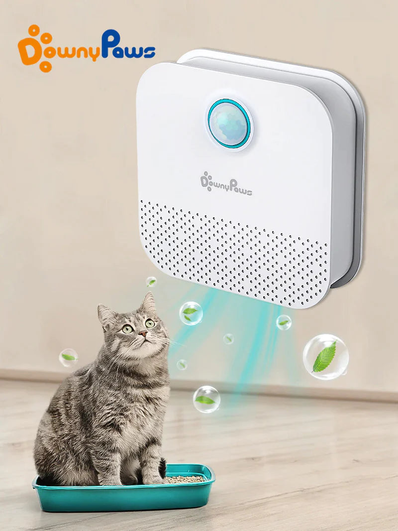 😸 DownyPaws FreshAir 4000 – Il Super Eroe Anti-Puzza per Lettiera! 💨🐾