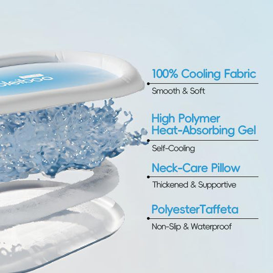 🐶❄️ Tappetino Rinfrescante Luxury per Cani – Comfort Estivo di Alta Classe