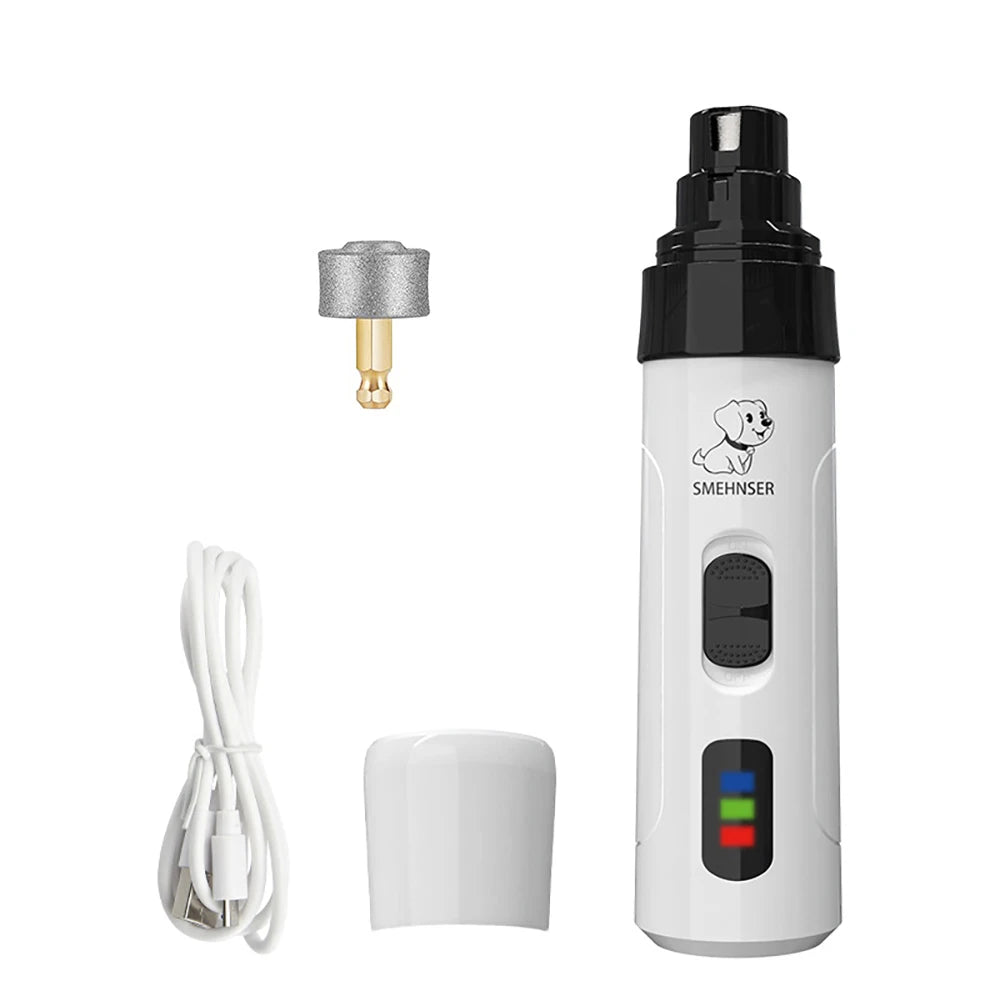 ✨ Tagliaunghie Elettrico USB – Rifinitura Professionale e Sicura per Cani e Gatti 🐾