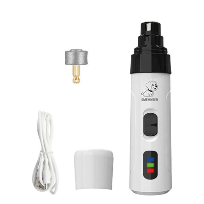 ✨ Tagliaunghie Elettrico USB – Rifinitura Professionale e Sicura per Cani e Gatti 🐾