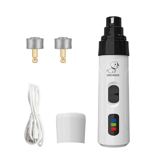✨ Tagliaunghie Elettrico USB – Rifinitura Professionale e Sicura per Cani e Gatti 🐾