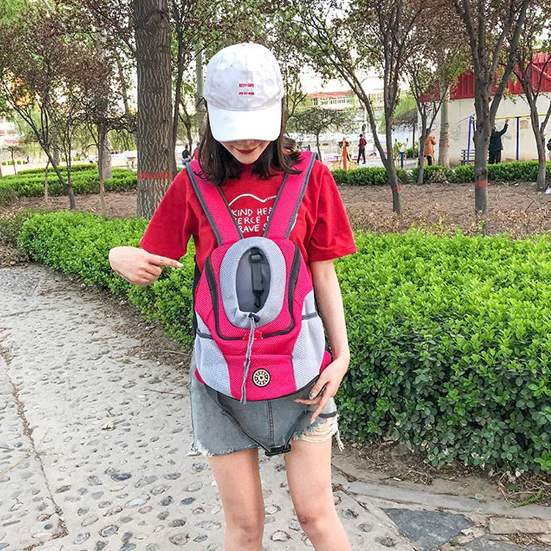 "Spalle in Spalla con Fido: Zaino da Passeggio per Pet Esploratori!"