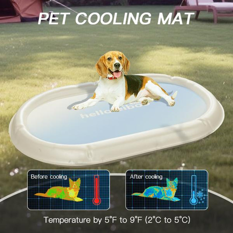 🐶❄️ Tappetino Rinfrescante Luxury per Cani – Comfort Estivo di Alta Classe