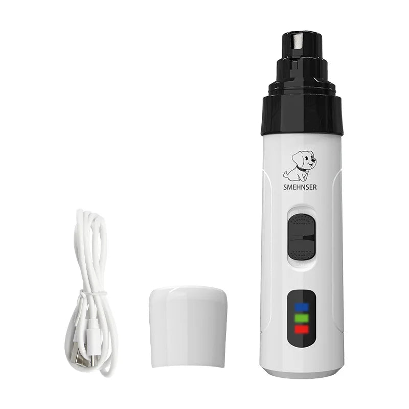 ✨ Tagliaunghie Elettrico USB – Rifinitura Professionale e Sicura per Cani e Gatti 🐾