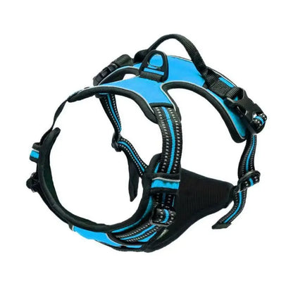 Heavy Duty No Pull Dog Harness with Front Clip and Reflective Features for Large Dog Walking