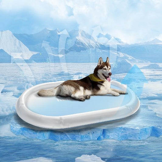 🐶❄️ Tappetino Rinfrescante Luxury per Cani – Comfort Estivo di Alta Classe