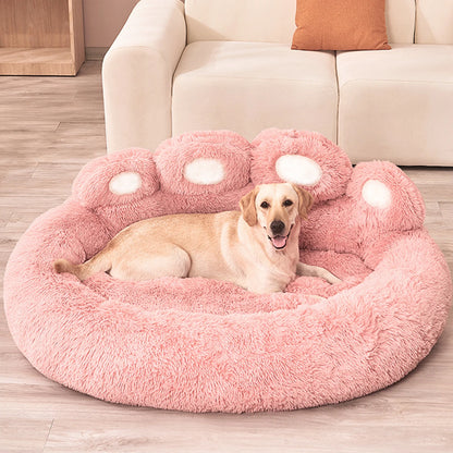 "Sofa Bed Morbido per Cani e Gatti – Letto in Peluche Lavabile, Caldo e Accogliente"