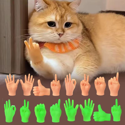 Mini Mani Finte per Gatti – Set Gioco Interattivo e Divertente per Coccole e Dispetti!