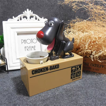 Salvadanaio Elettronico Cagnolino 🐶 – Piggy Bank Interattivo, Rilevamento Monete, Sicuro e Divertente