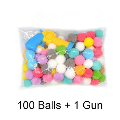 Pistola Spara Palle Morbide per Gatti – Gioco Silenzioso & Antistress