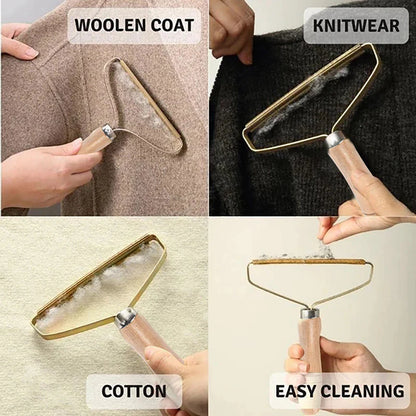 Ultimate Portable Pet Hair Remover Brush - Effortlessly Clean Lint, Fur & More from Clothes, Furniture & Carpets!
