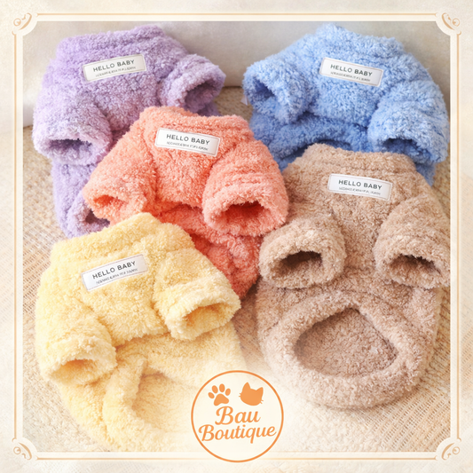 Cappottino Invernale BauWarm™ – Comfort e Calore per Cani di Piccola Taglia