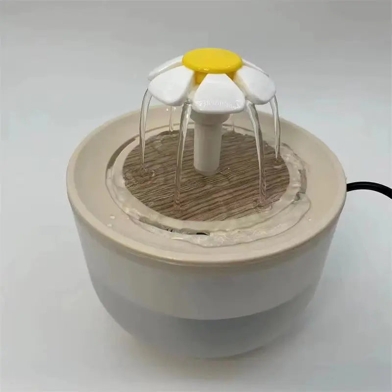 Premium Auto-Filtered USB Electric Cat Water Fountain 1200ml - Perfect for Happy and Hydrated Pets!