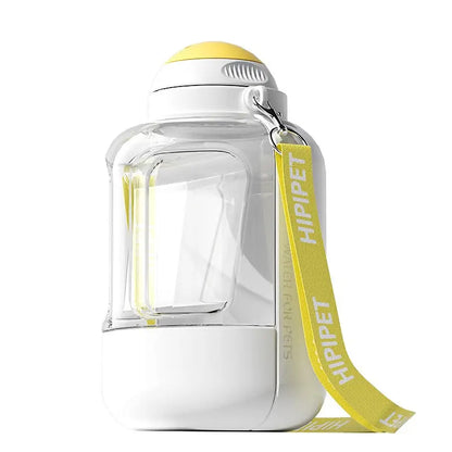 Revolutionary 2-in-1 Dog Water Dispenser and Food Bowl - Large Capacity Portable Hydration Solution for Pets