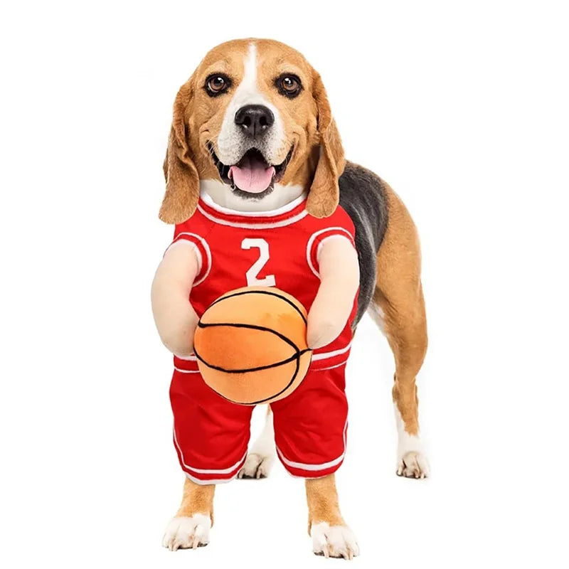 🏀🐶 "Slam Pup!" – Il Costume da Basket per Cani Campioni di Stile!