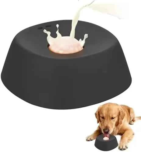 Ciotola Leccabile per Cani Anti-Soffocamento – Snack Liquidi, Yogurt e Brodo