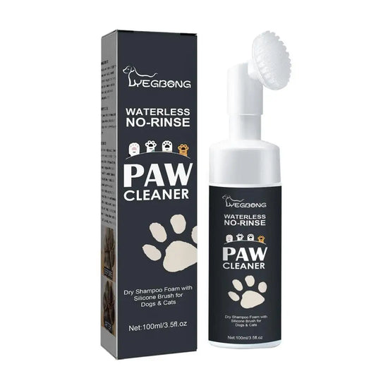 "Zampine Pulite in un Soffio 🐾 – Schiuma Magica Senza Risciacquo con Spazzola in Silicone!"