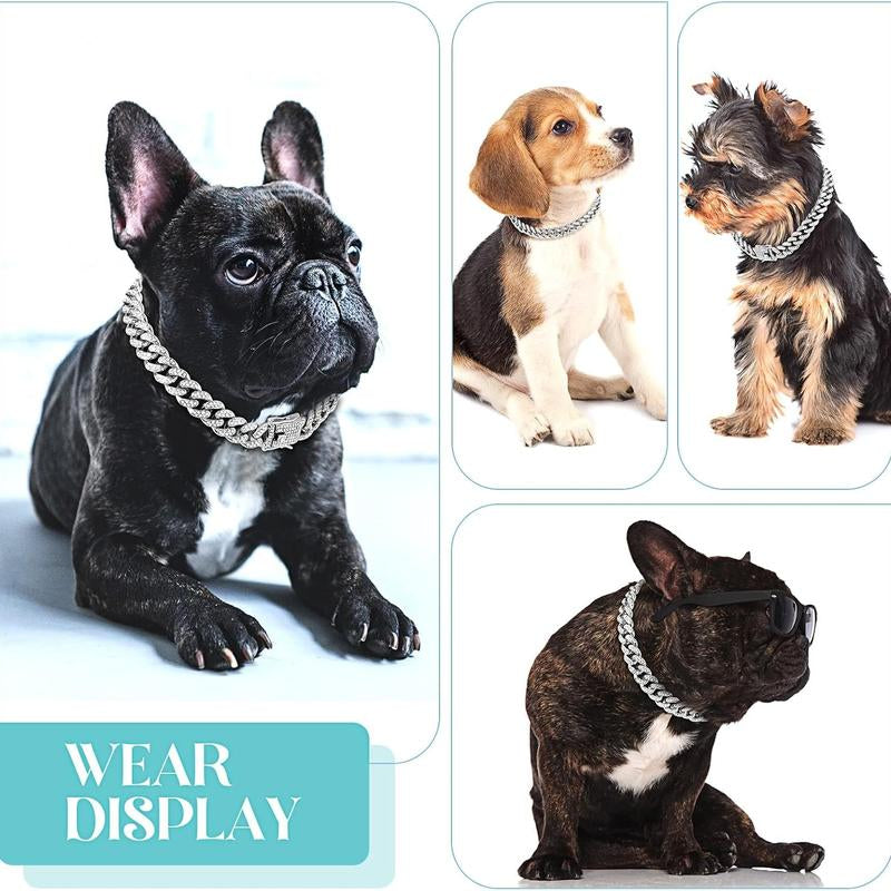 “Diamond Cuban Deluxe” – Collare di Lusso per Pet Unici come Te ✨🐶🐱
