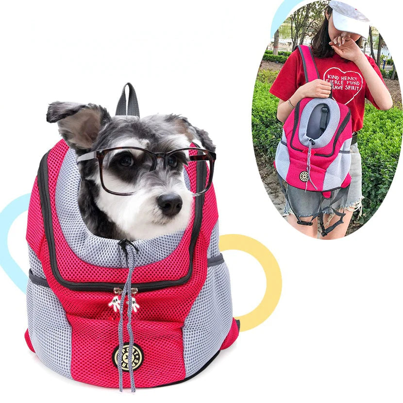 "Spalle in Spalla con Fido: Zaino da Passeggio per Pet Esploratori!"