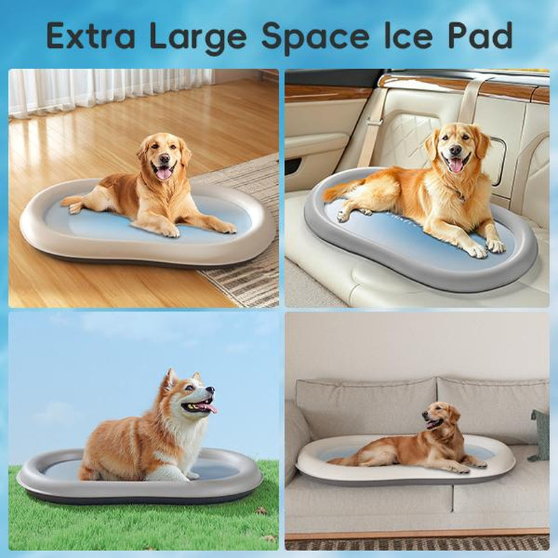 🐶❄️ Tappetino Rinfrescante Luxury per Cani – Comfort Estivo di Alta Classe