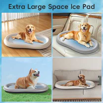 🐶❄️ Tappetino Rinfrescante Luxury per Cani – Comfort Estivo di Alta Classe