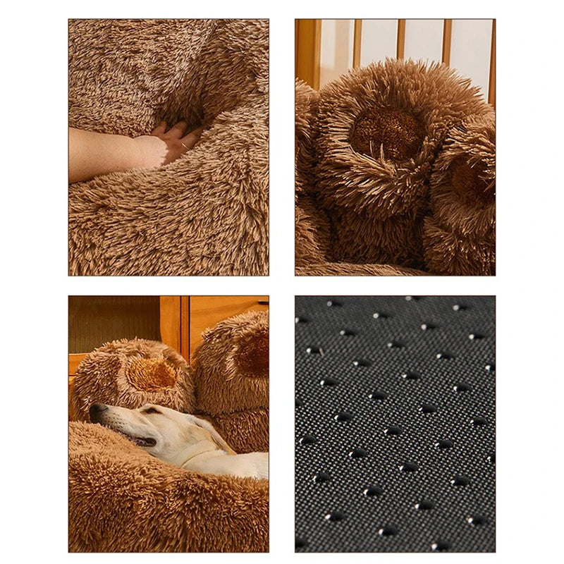 "Sofa Bed Morbido per Cani e Gatti – Letto in Peluche Lavabile, Caldo e Accogliente"
