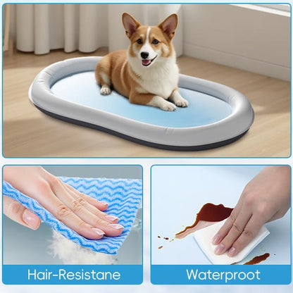 🐶❄️ Tappetino Rinfrescante Luxury per Cani – Comfort Estivo di Alta Classe