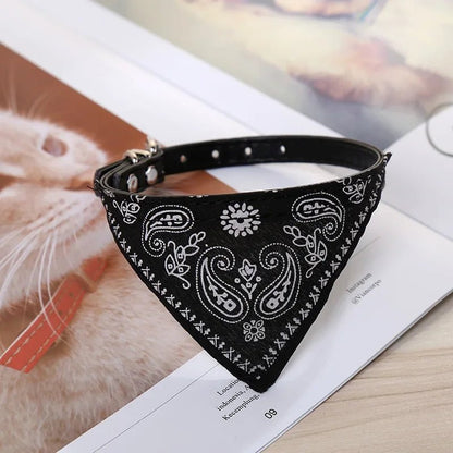 Collare con Bandana per Cani e Gatti – Eleganza e Comfort per il tuo Amico a Quattro Zampe 🐾 - bau boutique