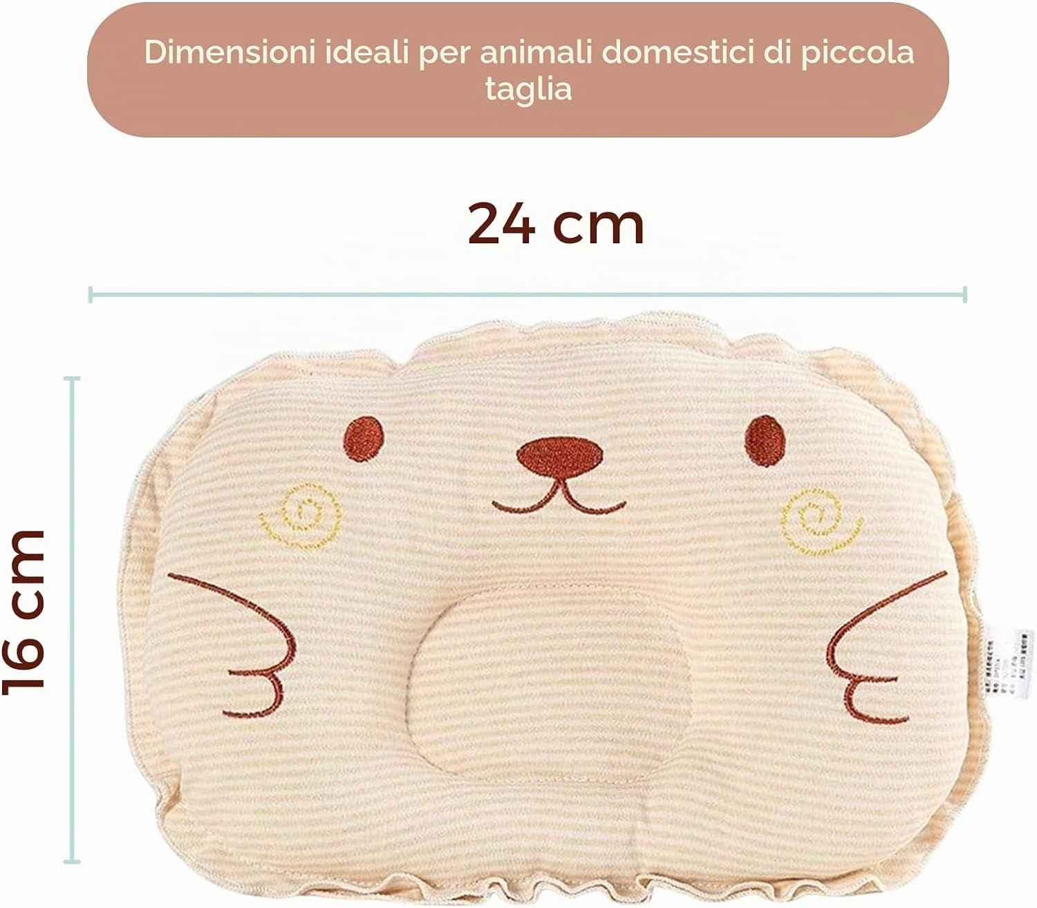 Cuscino per Cani e Gatti Morbido e Trapuntato | Ideale per Cuccia, Trasportino e Divano