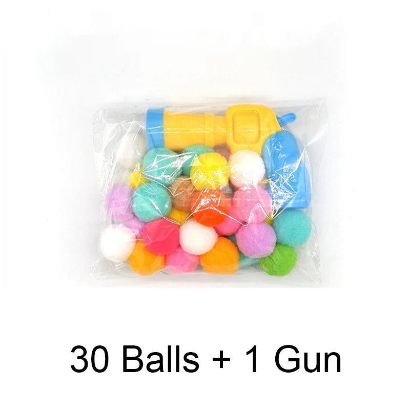 Pistola Spara Palle Morbide per Gatti – Gioco Silenzioso & Antistress