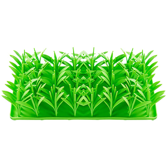 "Meadow Mat Antistress per Cani e Gatti – Tappetino da Leccare con Design Prato, Perfetto per la Lenta Alimentazione"