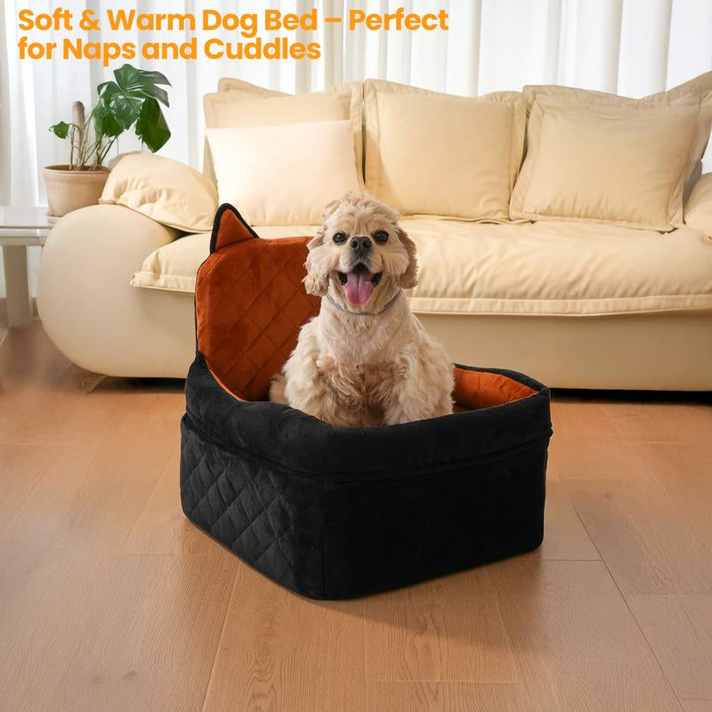 "Seggiolino Auto per Cani con Memory Foam 🐾 Comfort & Sicurezza in Viaggio"