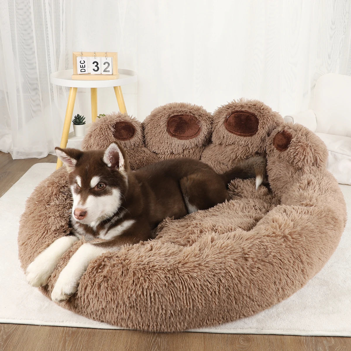 "Sofa Bed Morbido per Cani e Gatti – Letto in Peluche Lavabile, Caldo e Accogliente"