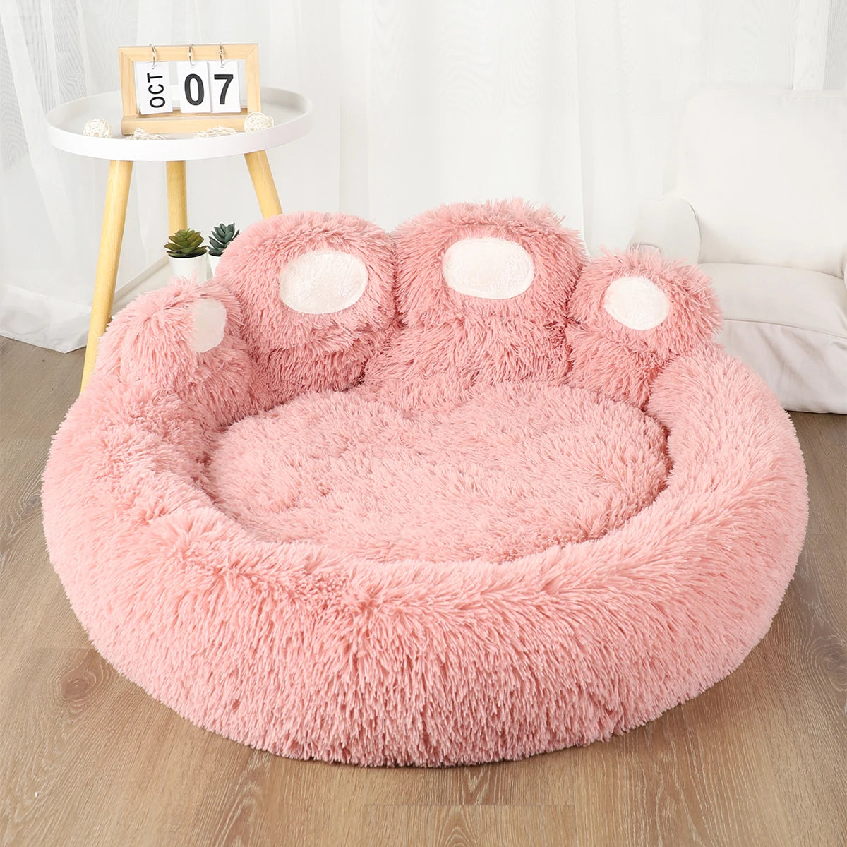 "Sofa Bed Morbido per Cani e Gatti – Letto in Peluche Lavabile, Caldo e Accogliente"