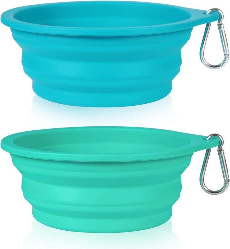 Foldabowl – Set da 2 Ciotole Pieghevoli, Perfette per il Viaggio - bau boutique