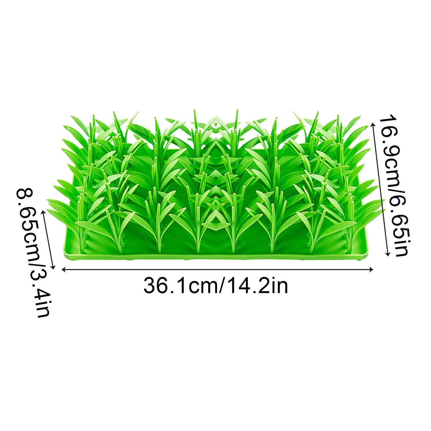 "Meadow Mat Antistress per Cani e Gatti – Tappetino da Leccare con Design Prato, Perfetto per la Lenta Alimentazione" - bau boutique