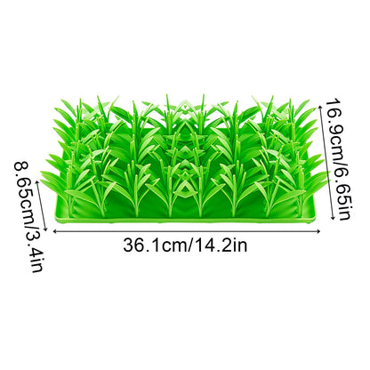 "Meadow Mat Antistress per Cani e Gatti – Tappetino da Leccare con Design Prato, Perfetto per la Lenta Alimentazione" - bau boutique